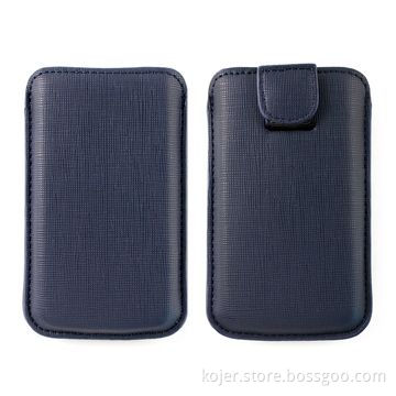 Leather Mobile Phone Cases for iPhone 5, Made of PU Leather, Retractable Pull-tab